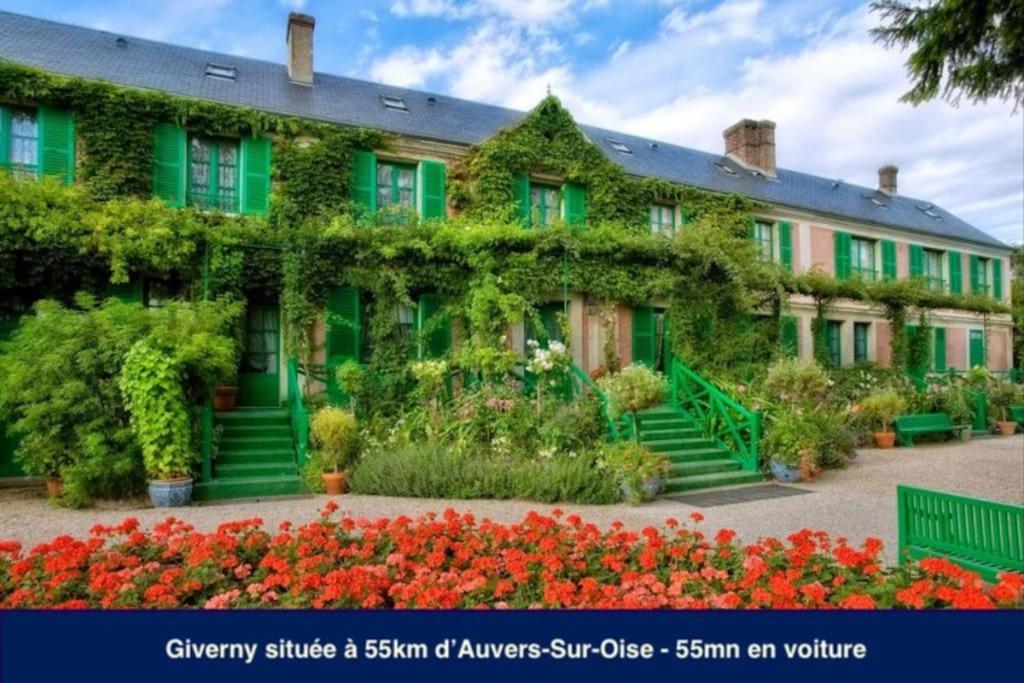 Amman Studio Avec Terrasse Au Coeur Du Village Impressionniste Auvers-sur-Oise Exterior foto